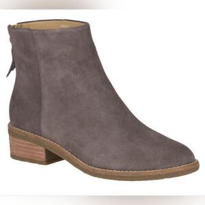 SPERRY Gray Suede Ankle Boot MAYA BELLE - Size 6 1/2